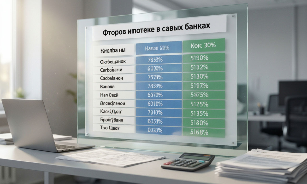 Выгодные ипотечные ставки: сравниваем банки